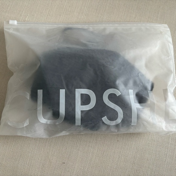 NWT Midnight Textured V-Neck Top & Low-Rise Hipster Bikini Set - Picture 6 of 7